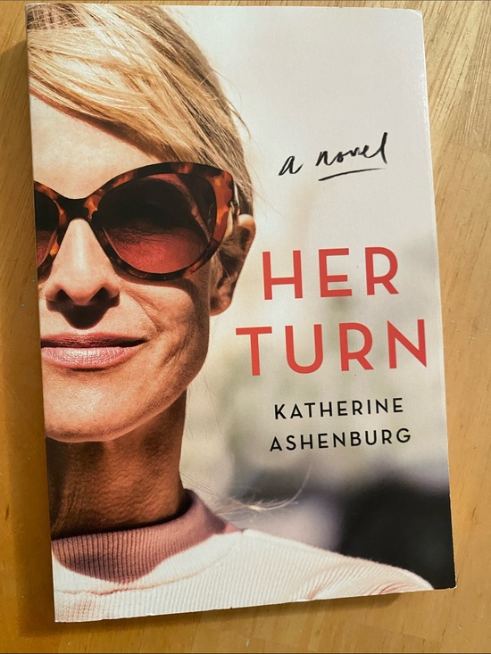 Other - Her Turn by Katherine Ashenburg - Paperback Book, White & Coral Cover
